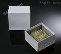 巴罗克biologix100格3英寸纸冷冻盒