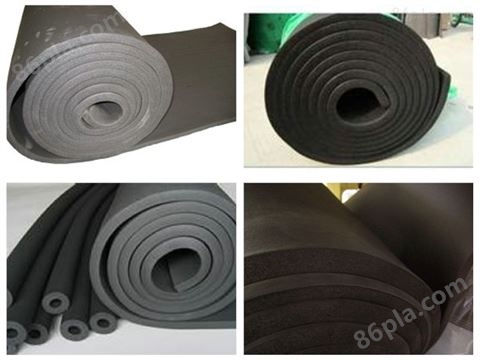 B1级橡塑保温板、铝箔贴面30厚橡塑保温板