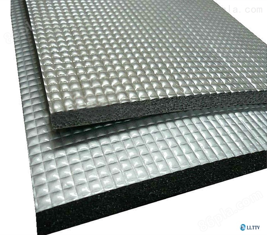 新型铝箔橡塑保温板、橡塑保温板一般报价