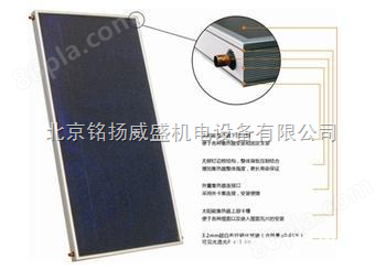 平板太阳集热器-真正融合建筑中的北京海林平板太阳能系统